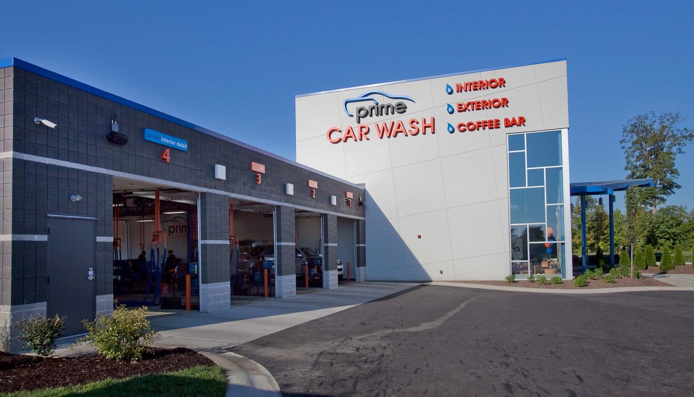 Prime Car Wash, Retail Store Design